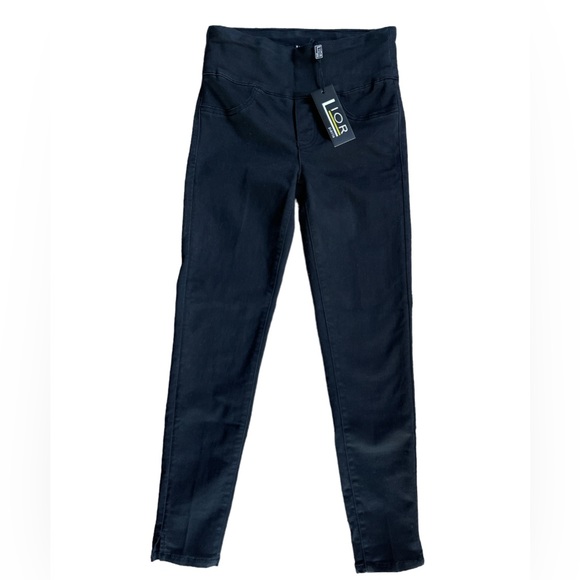 Lior Sasha Cornsilk Pull Up Stretch Pant